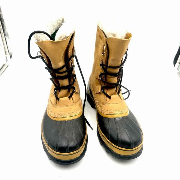 SOREL men's CARIBOU II winter/snow boots - SIZE 10 - Picture 9 of 9
